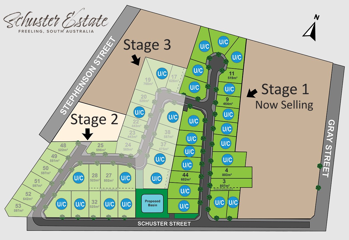 [Land for Sale] Schuster Estate, Freeling OpenLot